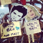 Restoring the Leslie and Ben padlock in Paris